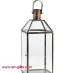 White Metal Lantern Christmas Decoration Designs Hurricane Lamp Nordic Candle
