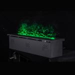 1800mm Water Steam Fireplace Wall Insert Homemade Ultrasonic