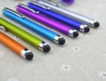 2015Promotional hot selling custom logo touch pen, touch screen pen, gift stylus