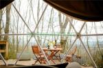 Mountain Resort Dome Tent , Luxury Tent Resorts Easy Installation Stable