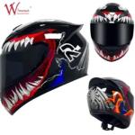 DOT Full Face Moto Helmet with Washable Lining Motorcycle helme Wholesale Price