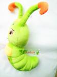 Plush Caterpillar Stuffed Toy Insect Green Toy Holiday Gift Present 35cm Hanging