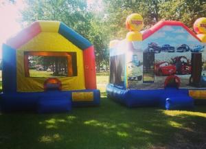 Wholesale Kids Inflatable Bouncer House , Comercial Moonwalk Bounce House Jumpers For Party from china suppliers