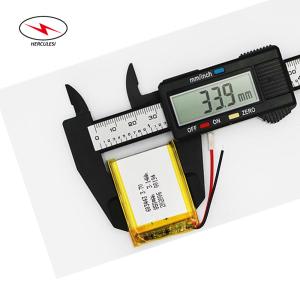 Wholesale 603443 Lithium 3.7v 850mAh Rechargeable Lipo Battery 3.145Wh from china suppliers
