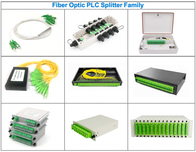 FBT Singlemode 1310/1550nm Fiber Coupler FBT Splitters ABS Module Type