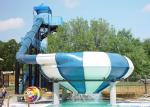 Large Space Bowl Water Slide / Water Park Slide For Water Park Games
