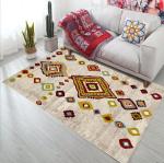 Bosmia Diamond Style Rectangle Carpet Living Room / Hotel Carpet With Special