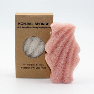 Wholesale Wave Fishtail Konjac Exfoliating Sponge from china suppliers