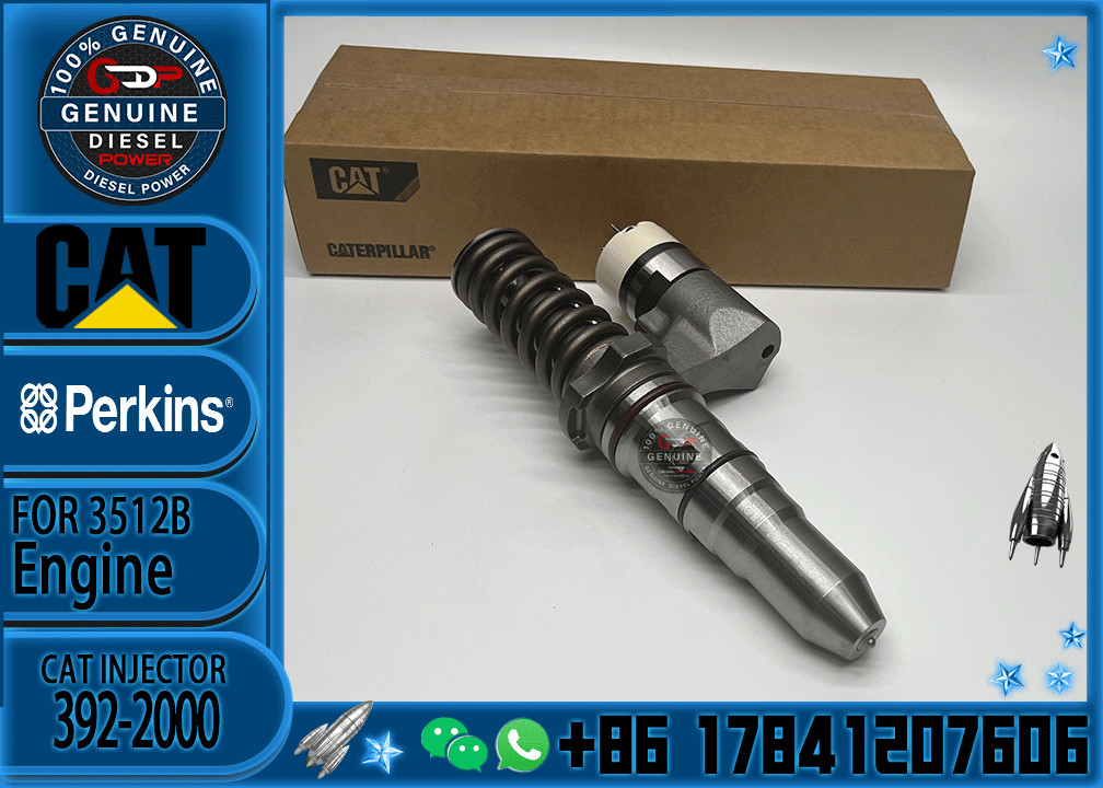 246-1854 392-2000 common rail injector 2461854 3922000 10R1278 386-1771 for Excavator parts 10R-1278 3861771