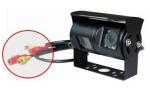 Waterproof IP67 Dual lens car camera for bus truck caravan Crane Heavy