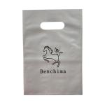 Opaque LDPE Die Cut Handle Shopping Bag Plastic Retail Shopping Bag Customized