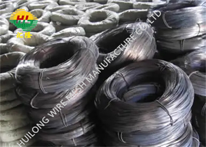 Coil Size Id 200mm-800mm Black Annealed Iron Wire Elongation ≥15%