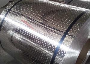 Wholesale Embossed Aluminum Coil Stock Mill Finished 5052 H Good Weldability For Flooring from china suppliers