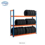 Customized Powder Coating Steel Pallet Tyre Rack Storage Stacking Truck Tire