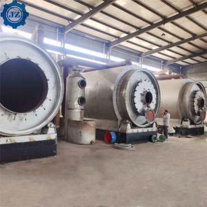 Wholesale 15Ton Waste Plastic Used Tyre Rubbers Pyrolysis To Fuel Oil Plant For Waste Recycling from china suppliers
