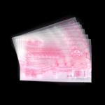 Vacuum Self Sealed Plastic Snack Three Side Seal Pouch