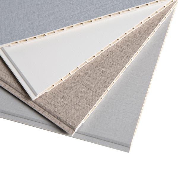Office Decoration Material Eco-Friendly Bamboo Fiber Wood PVC Composite Wall