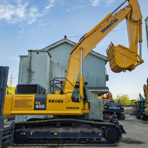 Wholesale in stock excavator used komatsu pc400/secodn hand original color used Komatsu pc400 on sale from china suppliers
