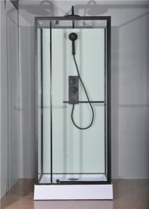 Wholesale Fashion Pivot Door， Corner Shower Stalls , Square Shower Cabin with white acrylic tray from china suppliers