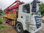 37 Meters Sy Mini Concrete Pump Truck Stock Feeding Height 1400mm 10050*2530