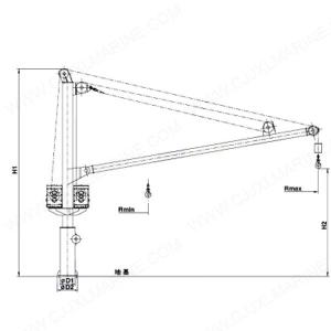 Wholesale Pneumatic Omnibearing Crane from china suppliers