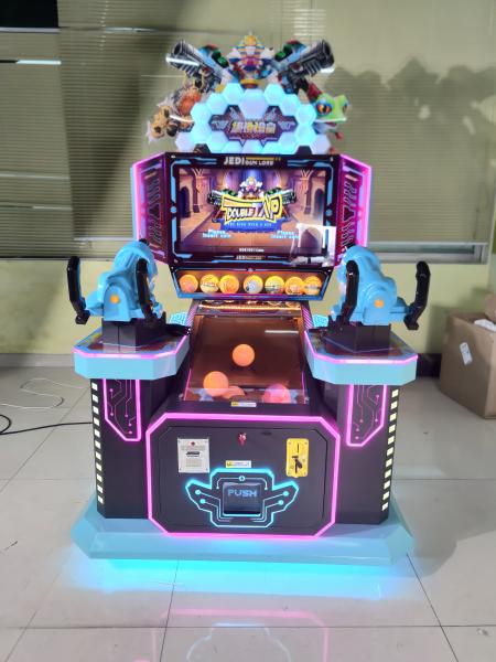Kids Pusher Arcade Shooting Gun Game Machine Coin Operated Games Gun Shoot