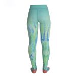 Stylish Stretchable Wide Waist Sublimation Yoga Pants Yoga Activewear Full