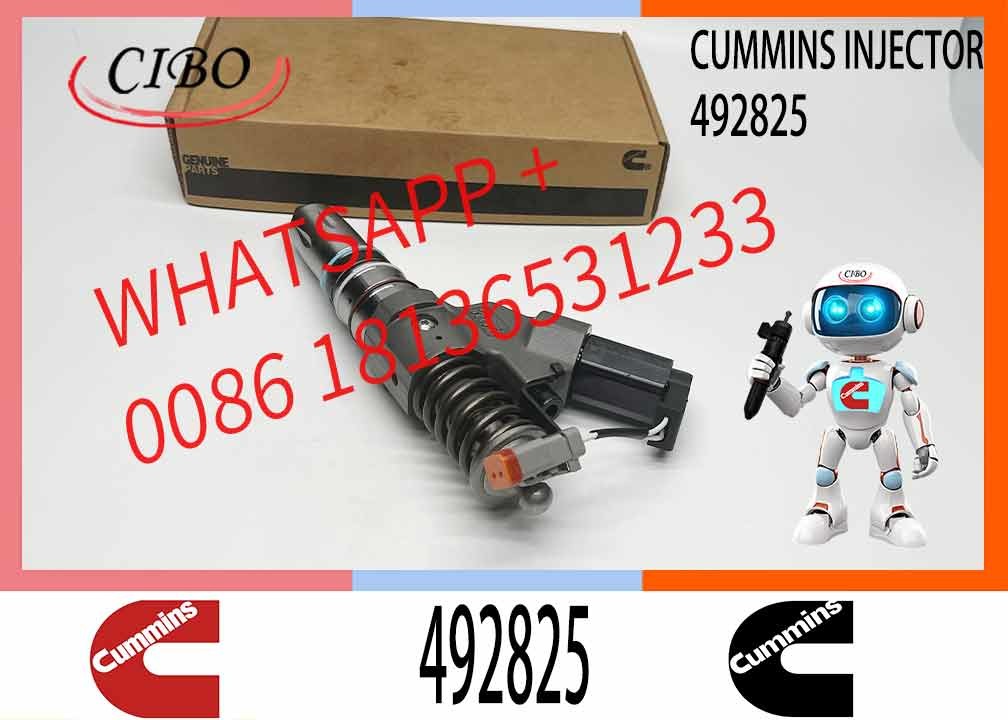 3083863 High Quality QSM11 ISM11 M11 Fuel Injector 492825 3411756 3609925 3083849 3087772 3411755