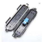 1 Ports Fiber Optic Termination Box , PC ABS Case FTTH Closure For Drop Cable