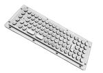 FCC 79 Keys Industrial Metal Keyboard Number Keys 20mA