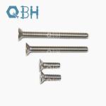 Countersunk Hex Socket Sink Head Screw Qbh DIN7991 SUS 304 / 316 Stainless Steel
