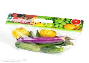 Wholesale Eco Friendly Clear Plastic Bags Fresh Fruit With Handle Zipper Gravure Printing from china suppliers