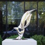 Mirror Artwork Sculpture made in Stainless Steel