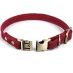Handmade Stylish Real Leather Dog Collars Easy Care For Medium Dog Breeds