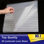 low price promotional PP 3d lenticular sheet plastic lenticular lens 75 lpi flip