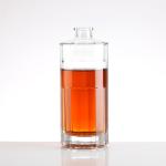 Customize Sealing Type 700ml 1000ml 1L Vodka Spirit Liquor Glass Bottle in Top