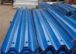 Powder Coating Highway Crash Barrier Customized Color High Performance