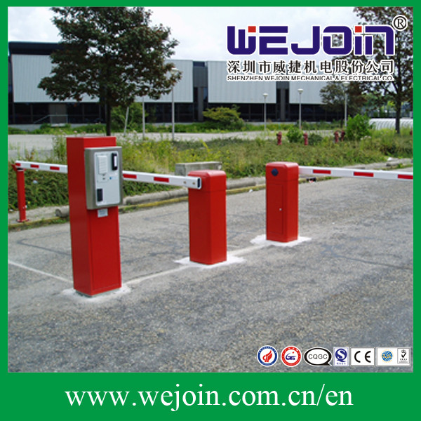 Heavy Duty Arm Auto Reverse Toll Gate Station Barrier Gate 8 Metes Max Boom Length