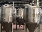 Automated Beer Brewing System Micro Beer Equipment Stainless Steel 304