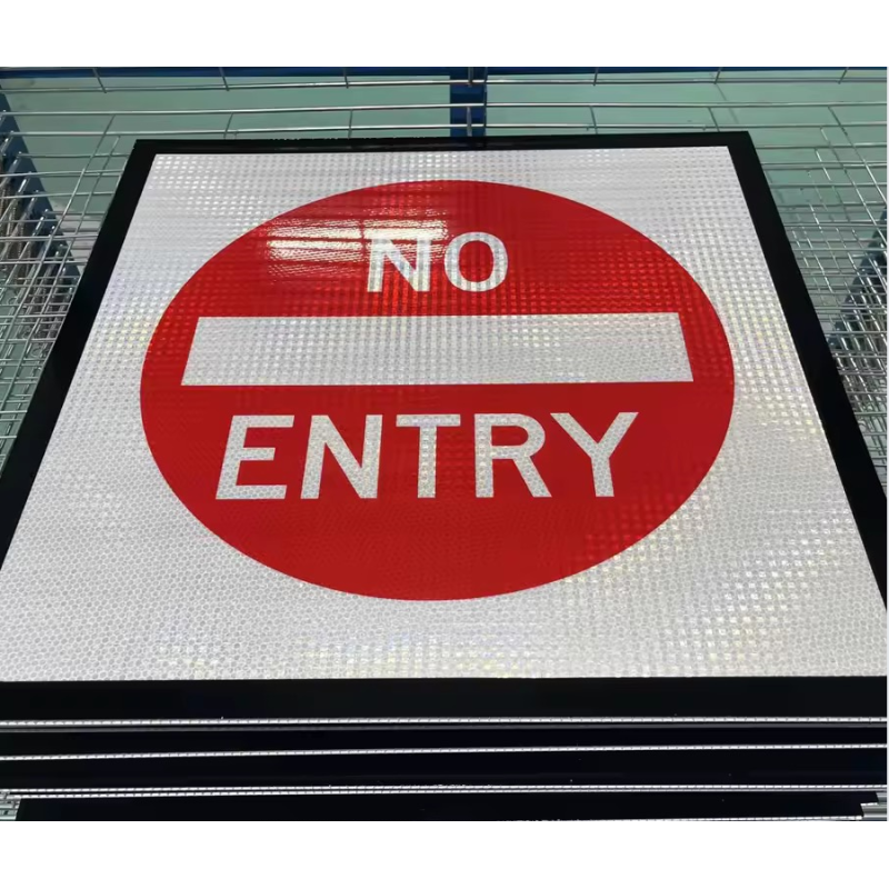 Australian Standard Class 1 Traffic Sign PVC Controller Corflute Multi Message Signs 600x600mm