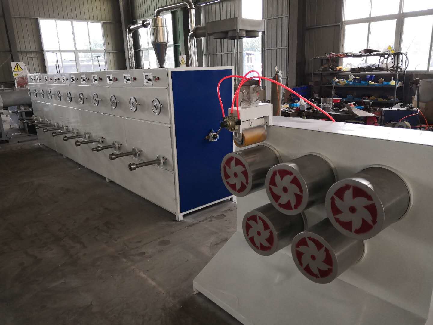PET Material Strapping Band Machine , Plastic Strap Manufacturing Machine 45 - 90KW