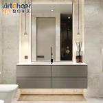 Modular Contemporary Make Up Luxury Bathroom Vanity Cabinet Combo Euro Style