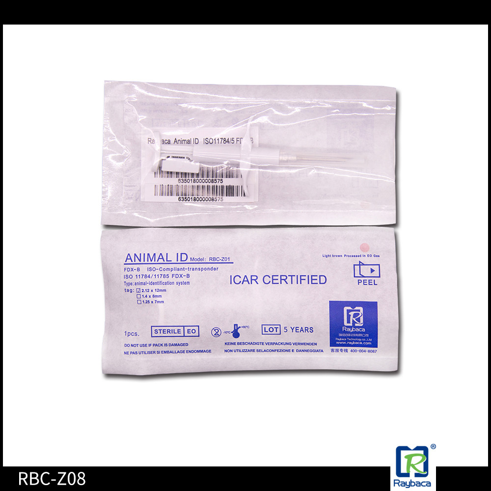 tube electronic EO Disinfection Microchip Syringe LF Chip For Black Footed Ferrets animal syringe