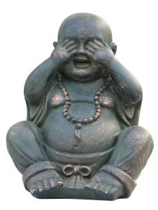 Wholesale Fiber And Resin Lucky Laughing Indoor Buddha for Indoor Outdoor Winter Decorations from china suppliers