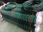 Industry Hot Dipped Galvanized Steel Chain Link Fence Fabric 4 X 50 Feet