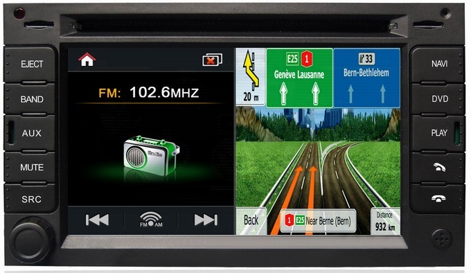Ouchuangbo autoradio dvd stereo multimedia system for S100 platform Volkswagen Sharan 2004-2009