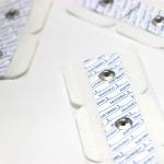 Non Woven PE Foam Disposable ECG Monitoring Electrode Medical Hospital Infant