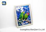 Pet Material Custom Lenticular Printing , Birds 3D Pictures Of Animals 0.6MM