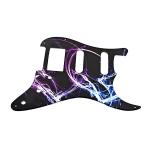 Multicolor Electric Guitar Pickguard 3 Ply 11 Holes Scratch Plate For Standard
