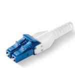 Single Mode Fiber Optic Connectors LC / UPC Duplex Uniboot For FTTX Network